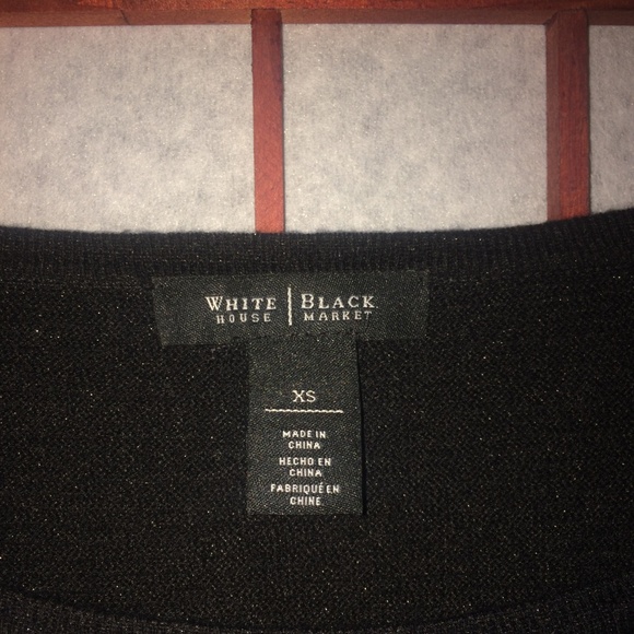 Black Sweater Top - Picture 3 of 3